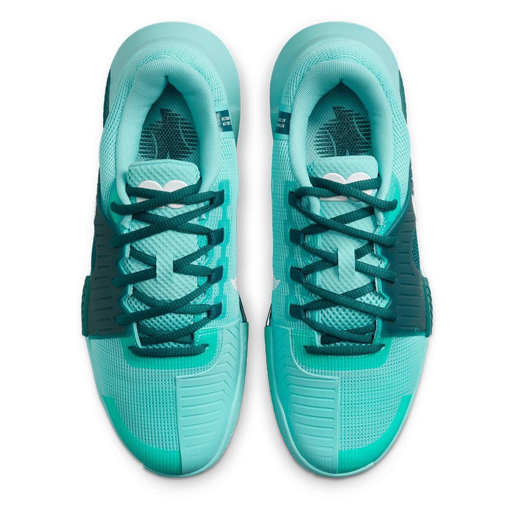 Womens Zoom GP Challenge 1 OS PRM Tennis Shoes Aurora Green and Geode Teal Footwear Nike