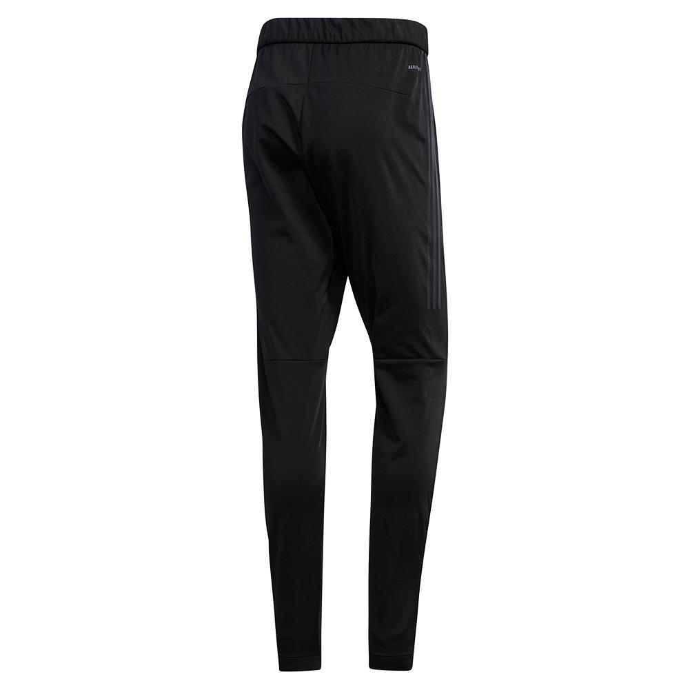 Men's 3 Stripes Knit Tennis Pant Black Apparel Adidas