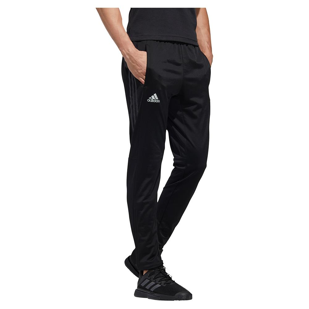 Men's 3 Stripes Knit Tennis Pant Black Apparel Adidas