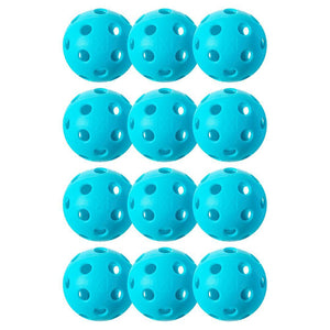 X-26 Indoor Pickleballs 12 Pack Blue Balls Franklin Sports