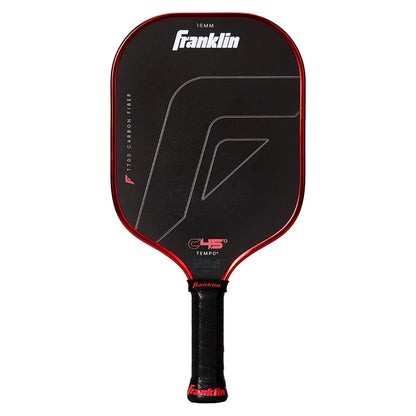 C45 Tempo 16mm Pickleball Paddle Red Racquets Franklin Sports