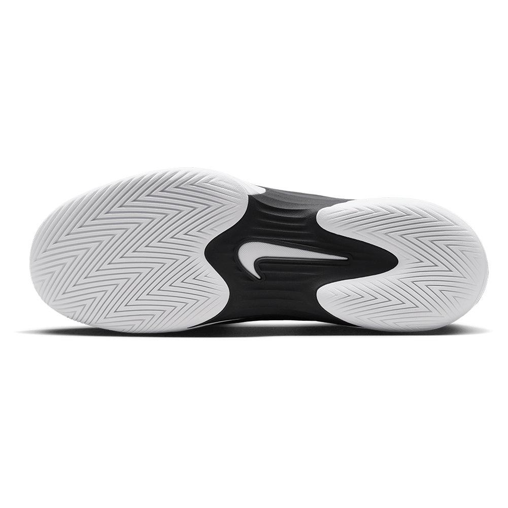 Men's Zoom Vapor 12 Tennis Shoes Black and White Footwear Nike