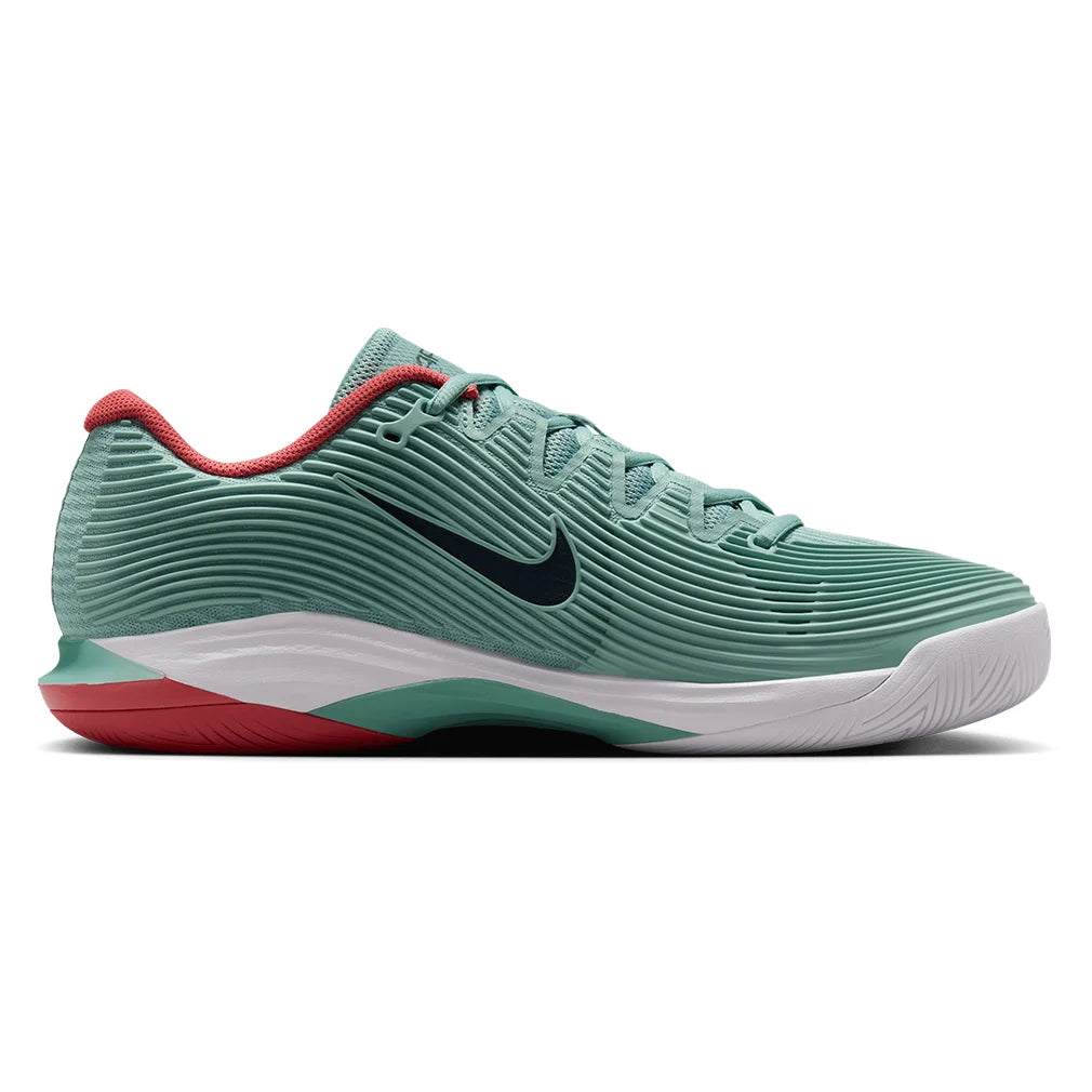 Men`s Zoom Vapor 12 Tennis Shoes Cannon and Armory Navy Footwear Nike