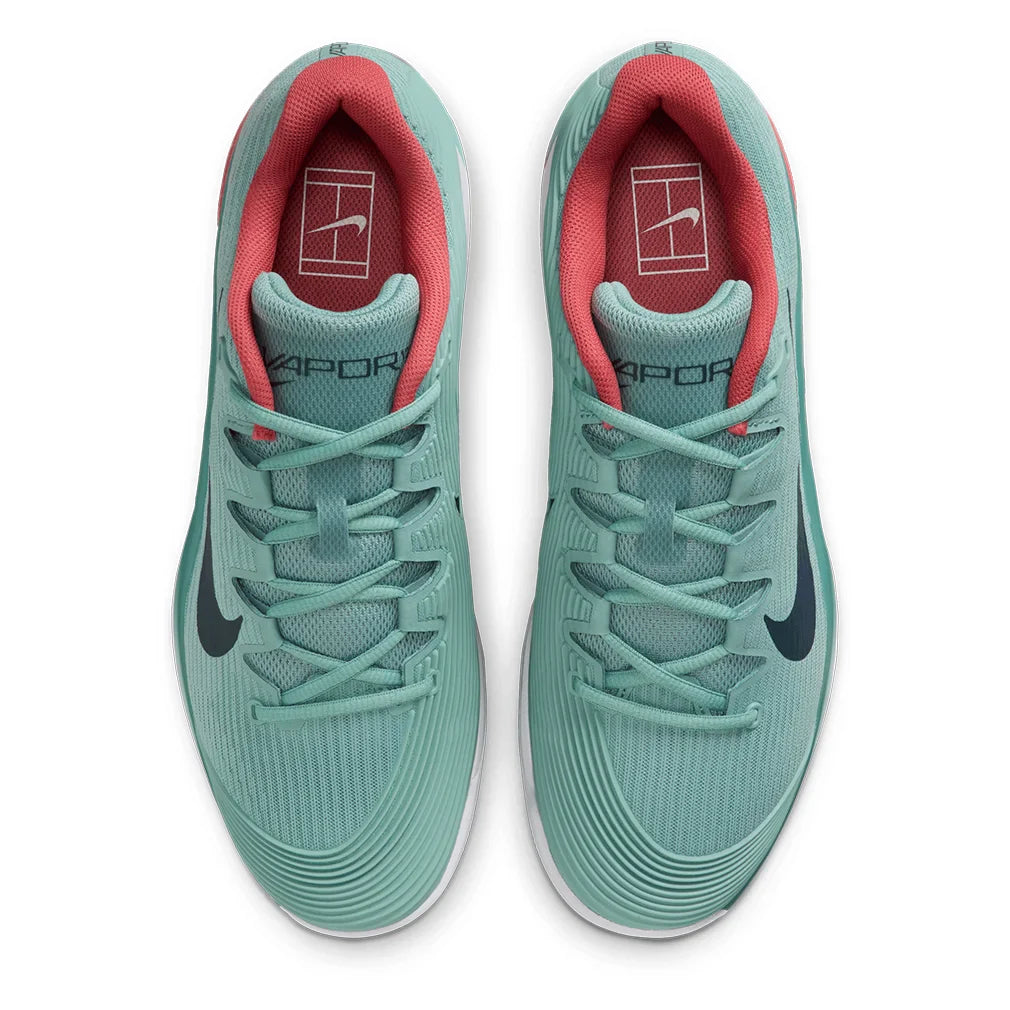 Men`s Zoom Vapor 12 Tennis Shoes Cannon and Armory Navy Footwear Nike