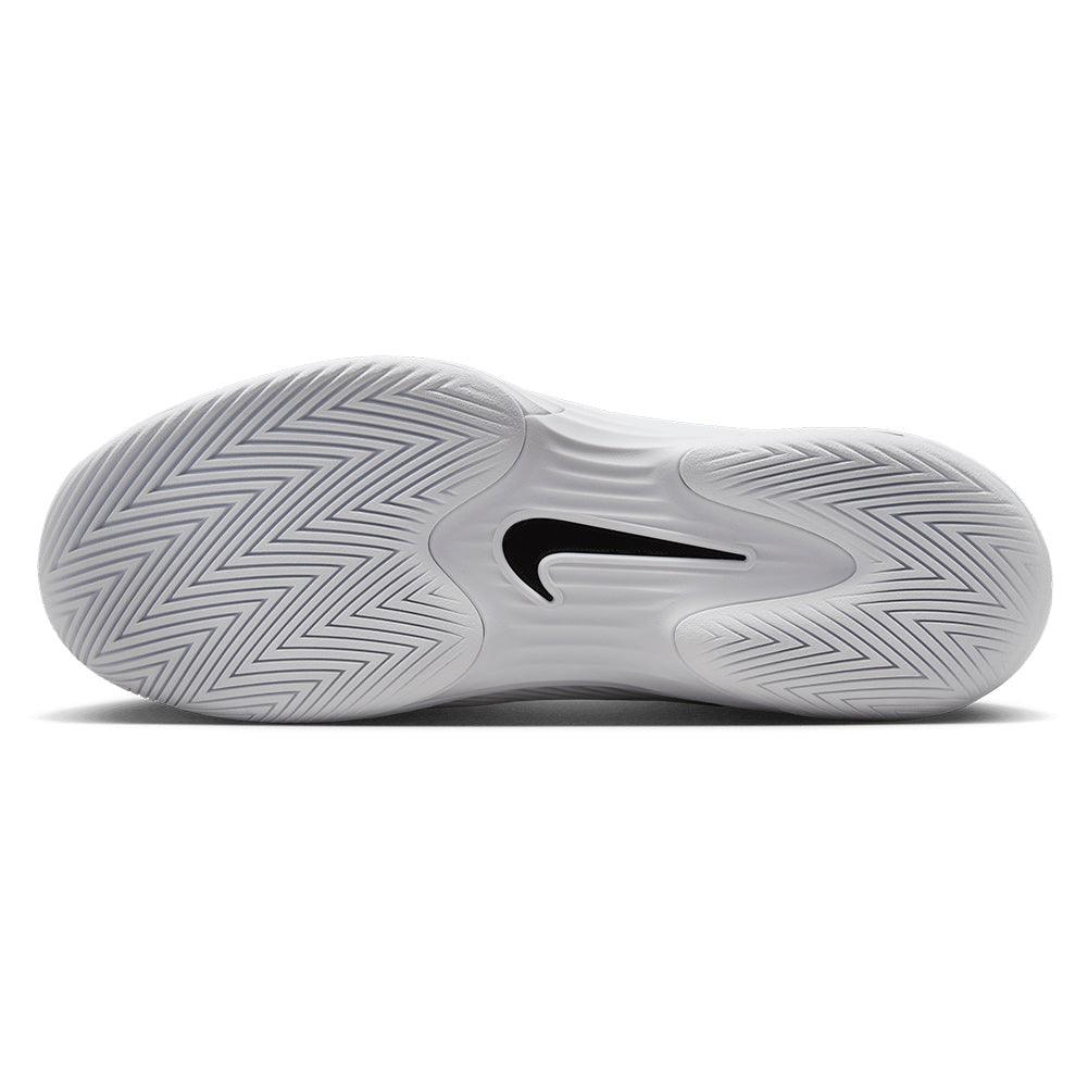 Men's Zoom Vapor 12 Tennis Shoes White and Black Footwear Nike