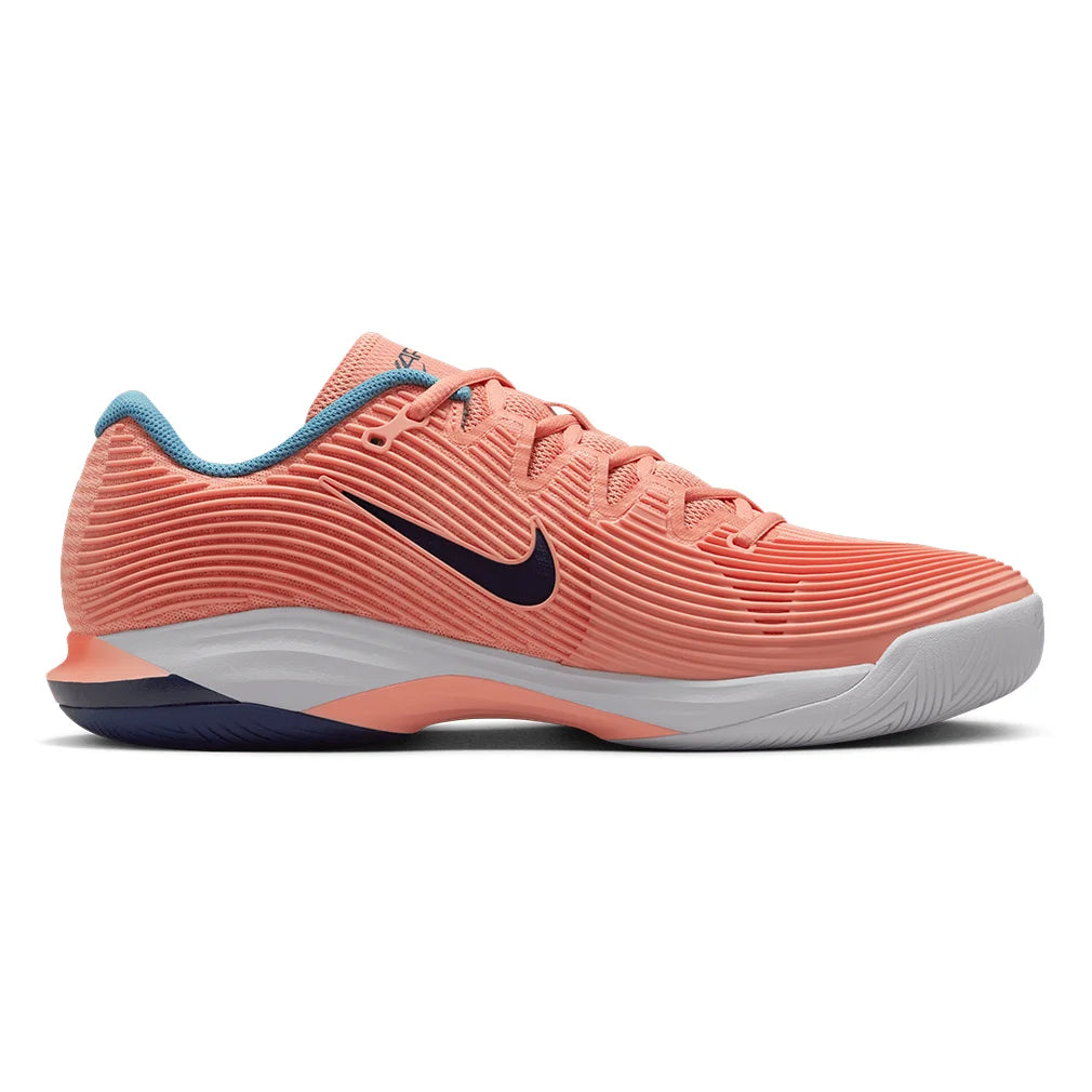 Men`s Zoom Vapor 12 Tennis Shoes Apricot Agate and Obsidian Footwear Nike
