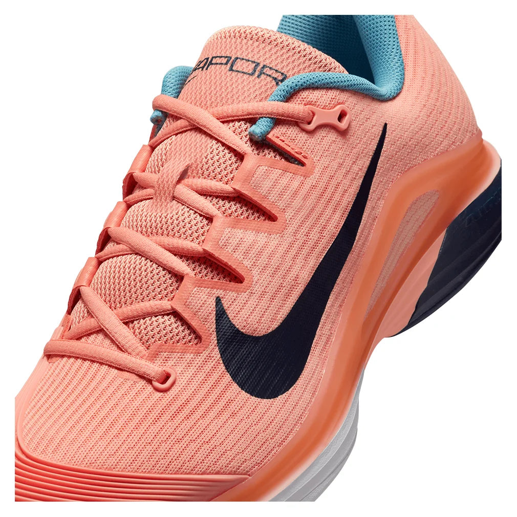Men`s Zoom Vapor 12 Tennis Shoes Apricot Agate and Obsidian Footwear Nike