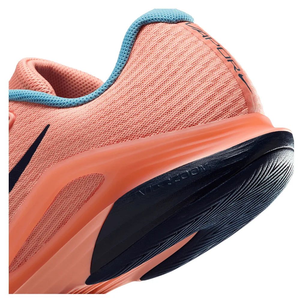 Men`s Zoom Vapor 12 Tennis Shoes Apricot Agate and Obsidian Footwear Nike