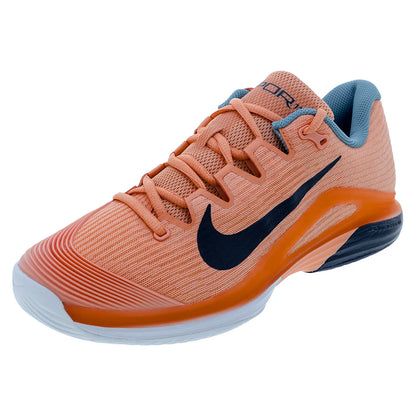 Men`s Zoom Vapor 12 Tennis Shoes Apricot Agate and Obsidian Footwear Nike