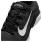 Women`s Zoom Vapor 12 Tennis Shoes Black and White Footwear Nike