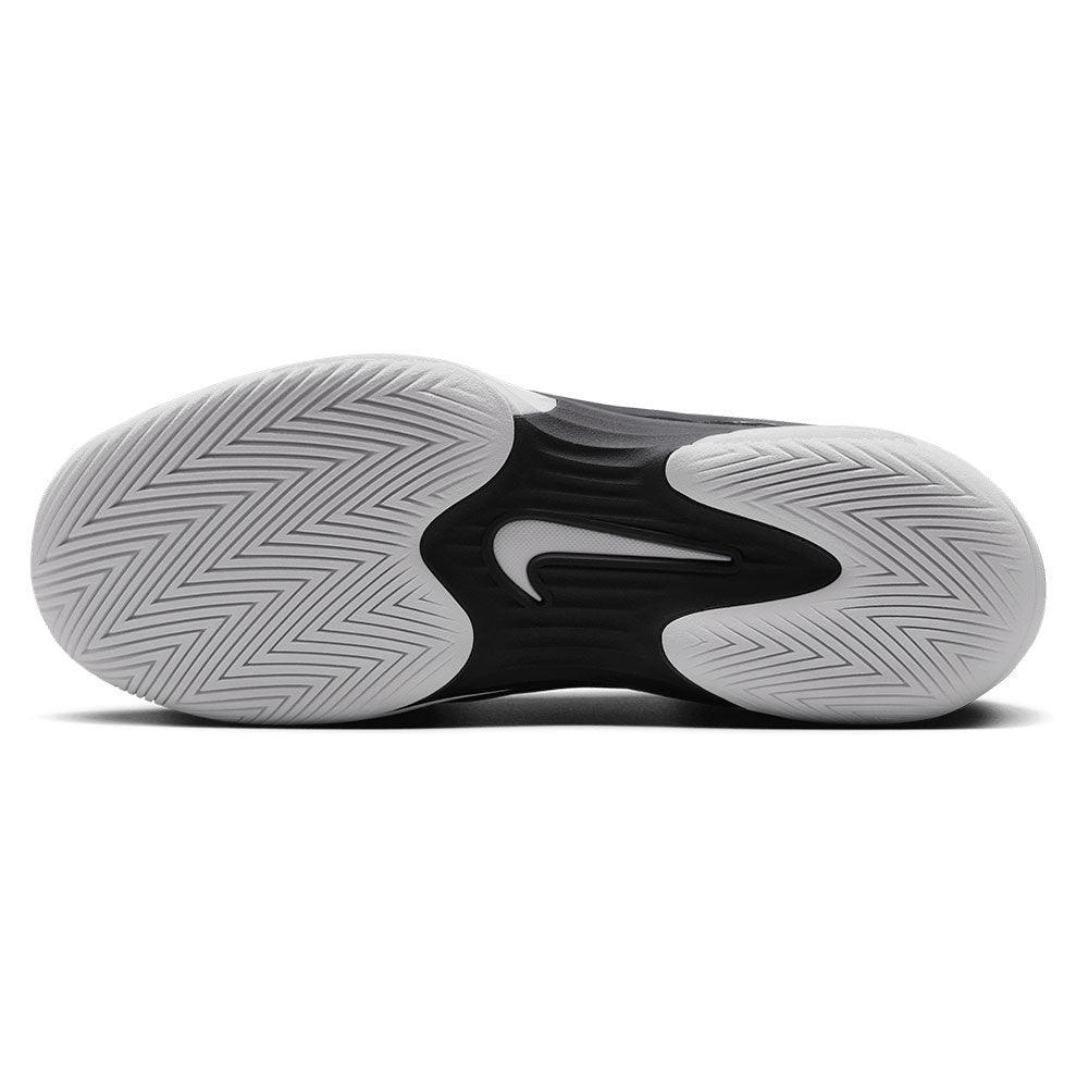 Women`s Zoom Vapor 12 Tennis Shoes Black and White Footwear Nike