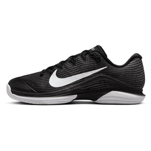 Women`s Zoom Vapor 12 Tennis Shoes Black and White Footwear Nike