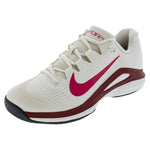 Women`s Zoom Vapor 12 Tennis Shoes Pale Ivory and Rush Pink Footwear Nike
