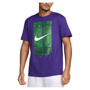 Men`s Tennis Top Field Purple Apparel Nike
