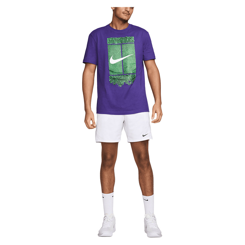 Men`s Tennis Top Field Purple Apparel Nike