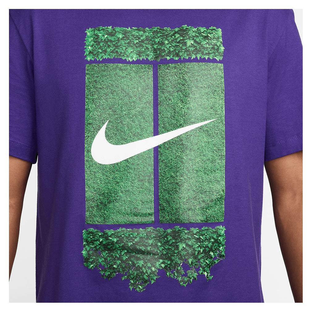 Men`s Tennis Top Field Purple Apparel Nike