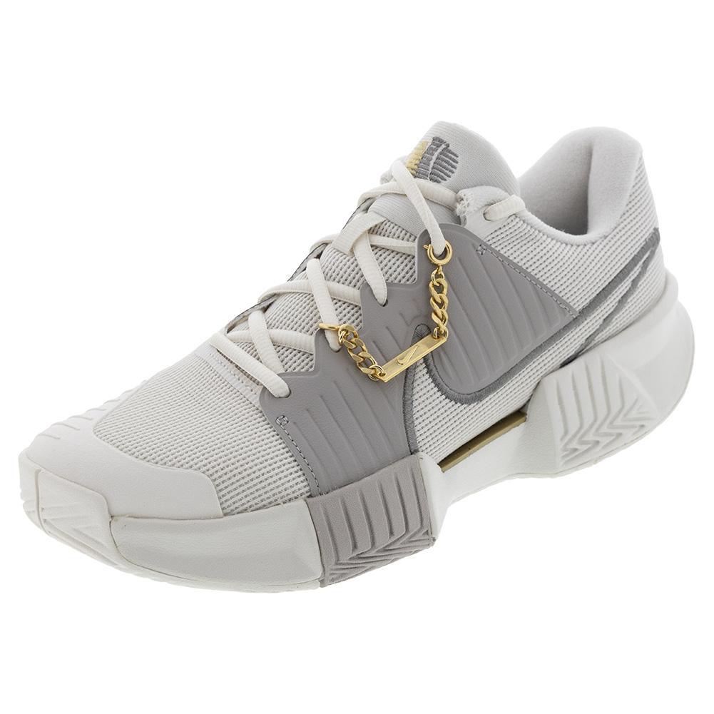 Men`s GP Challenge Pro PRM Tennis Shoes Phantom and Metallic Pewter Footwear Nike