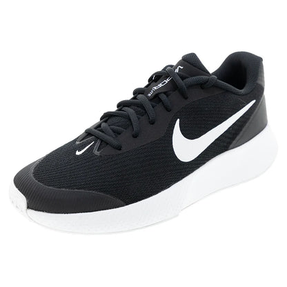 Men`s Vapor Lite 3 Tennis Shoes Black and White Footwear Nike