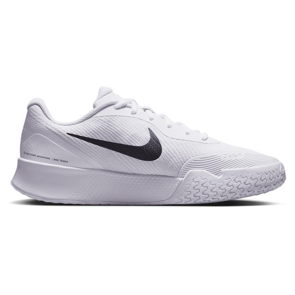 Men`s Vapor Lite 3 Tennis Shoes White and Black Footwear Nike