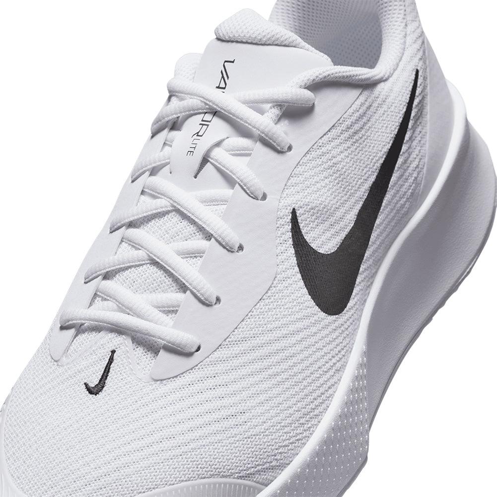 Men`s Vapor Lite 3 Tennis Shoes White and Black Footwear Nike