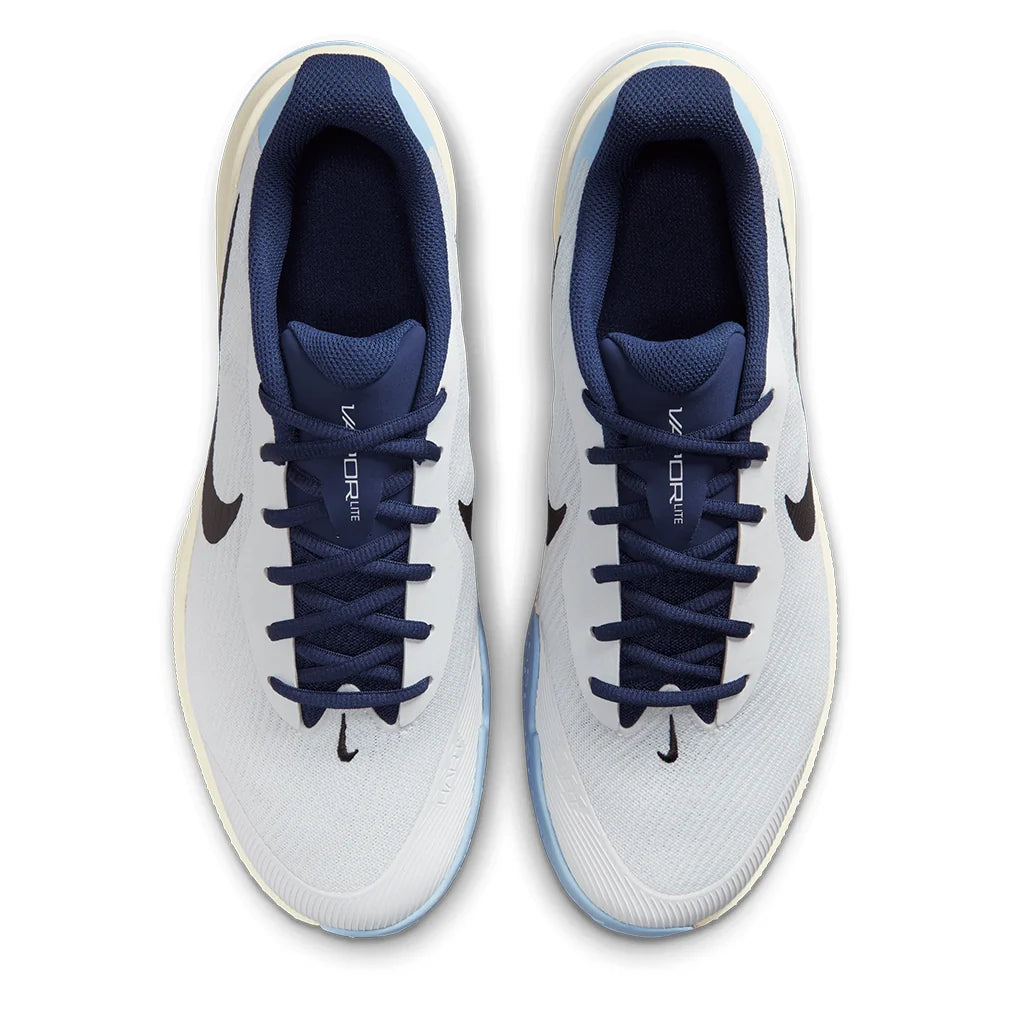Men's Vapor Lite 3 Tennis Shoes White and Black Footwear Nike