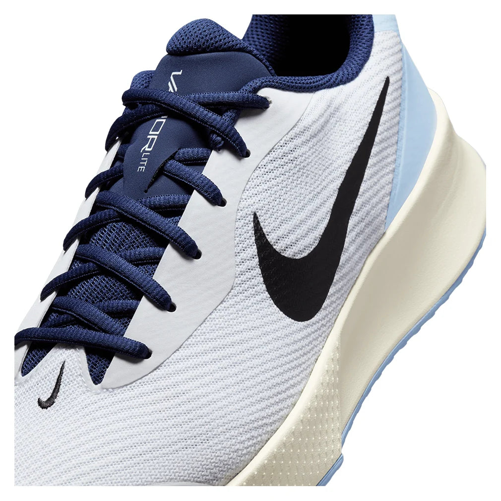 Men's Vapor Lite 3 Tennis Shoes White and Black Footwear Nike