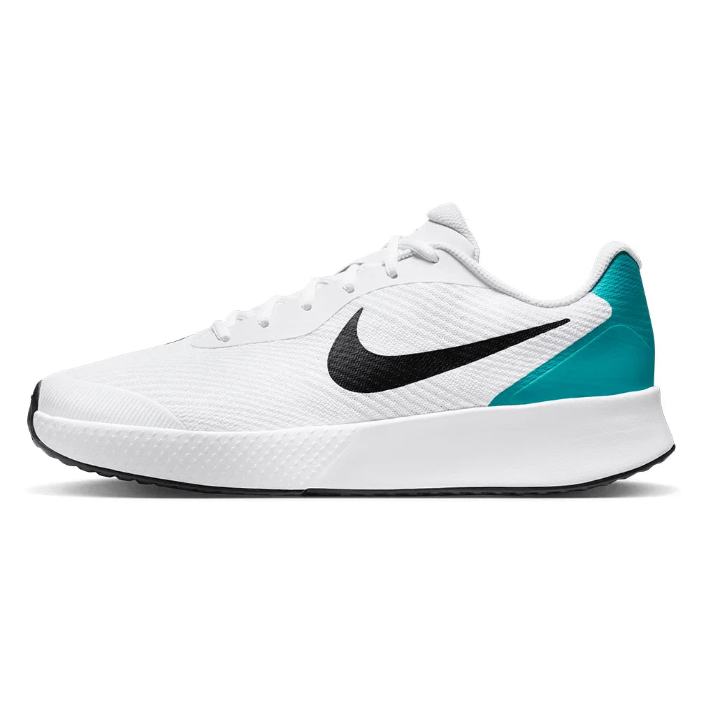Men`s Vapor Lite 3 Tennis Shoes White and Black Footwear Nike
