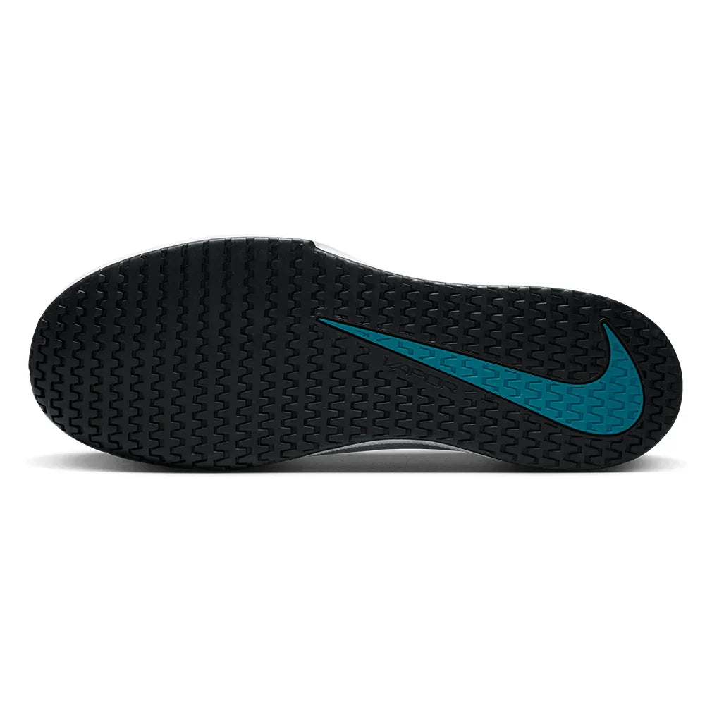 Men`s Vapor Lite 3 Tennis Shoes White and Black Footwear Nike
