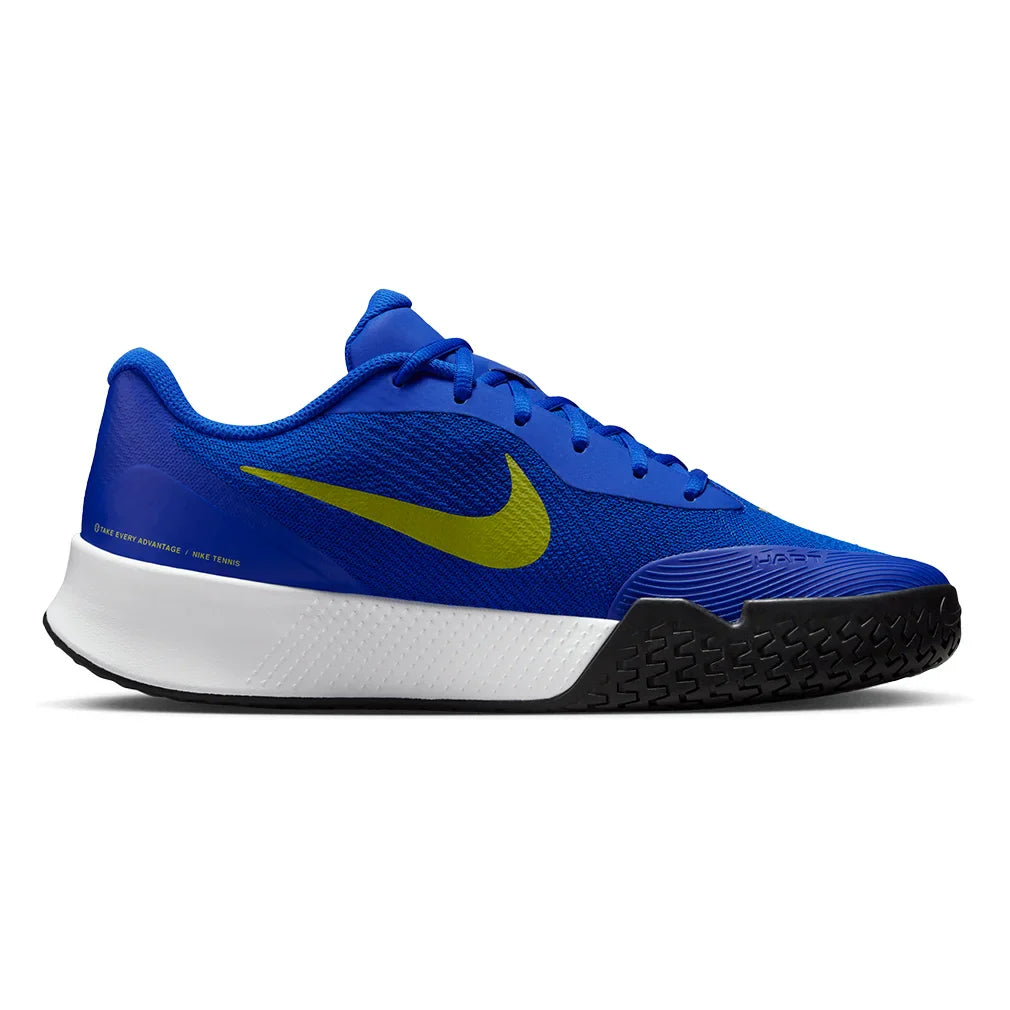 Men`s Vapor Lite 3 Tennis Shoes Racer Blue and Lightening Footwear Nike