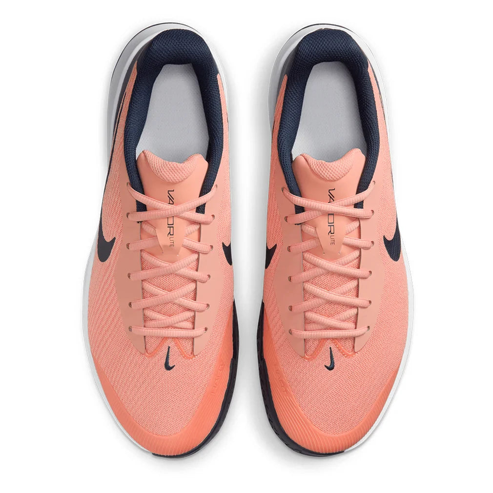 Men`s Vapor Lite 3 Tennis Shoes Apricot Agate and Obsidian Footwear Nike