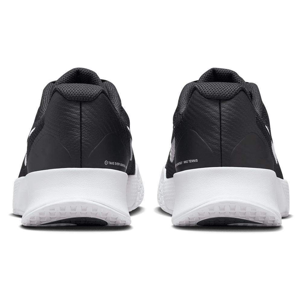 Women`s Vapor Lite 3 Tennis Shoes Black and White Footwear Nike