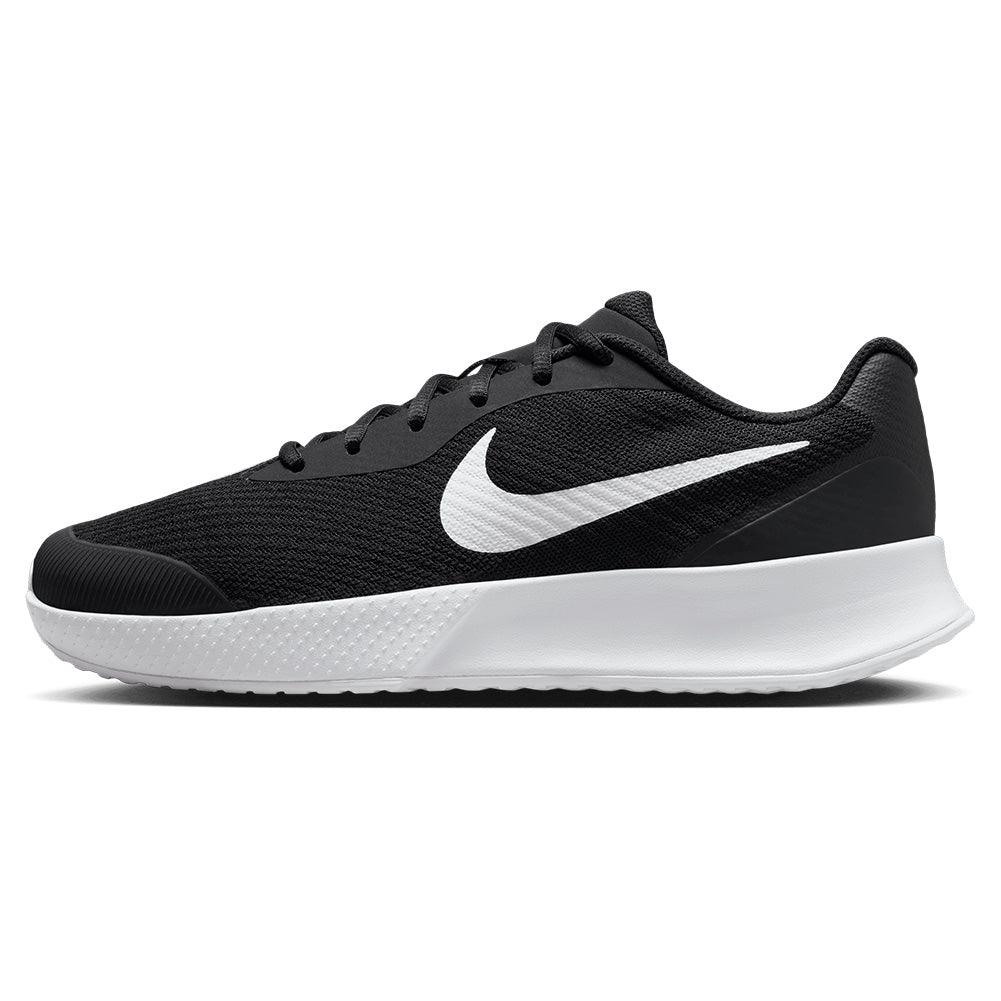 Women`s Vapor Lite 3 Tennis Shoes Black and White Footwear Nike