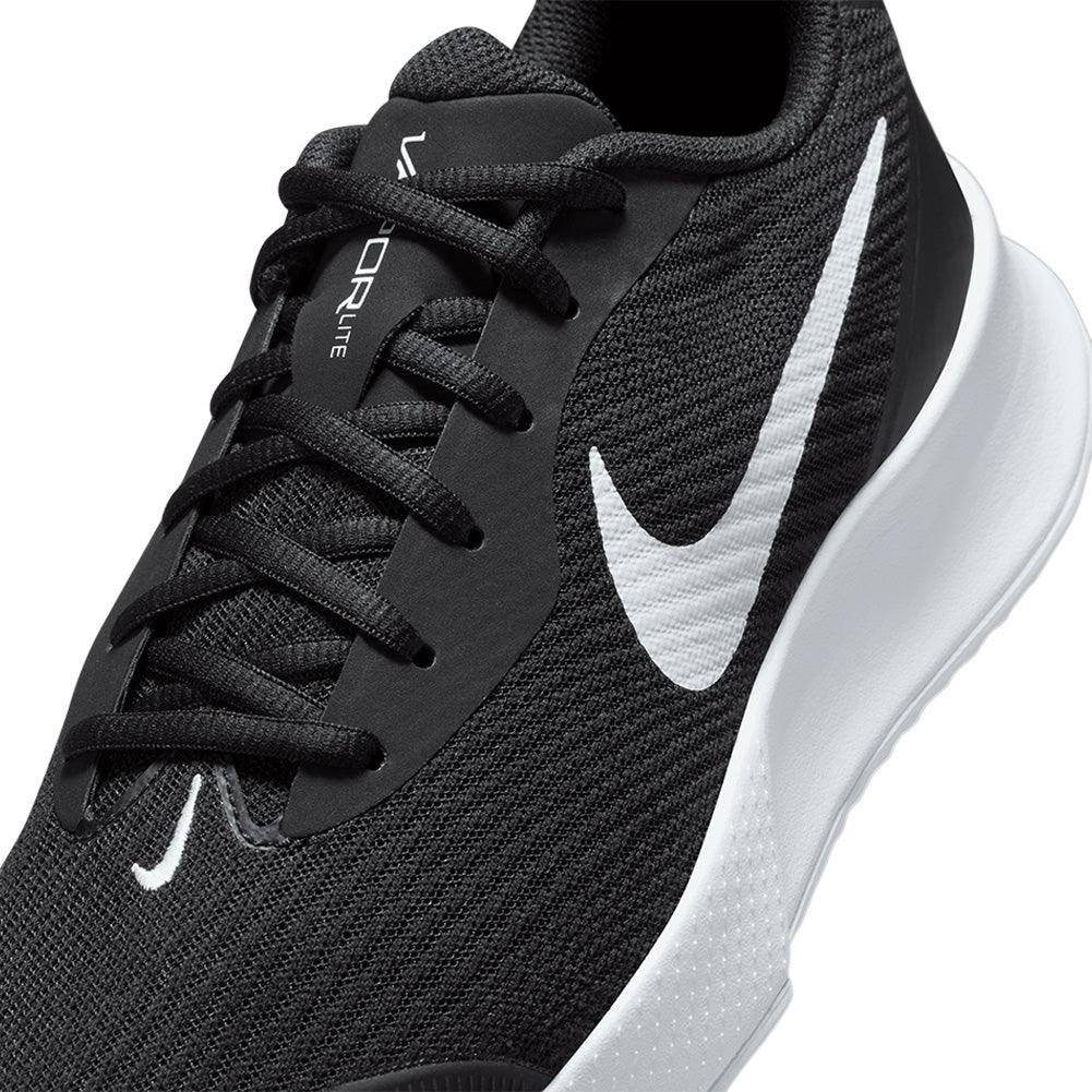 Women`s Vapor Lite 3 Tennis Shoes Black and White Footwear Nike