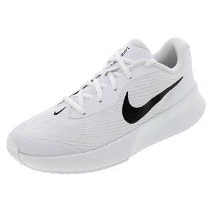 Women`s Vapor Lite 3 Tennis Shoes White and Black Footwear Nike