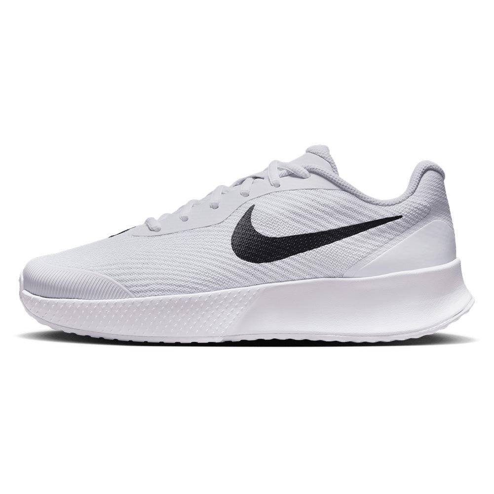 Women`s Vapor Lite 3 Tennis Shoes White and Black Footwear Nike