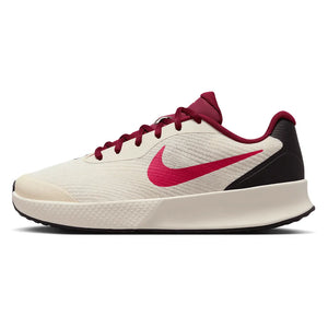 Women`s Vapor Lite 3 Tennis Shoes Pale Ivory and Rush Pink Footwear Nike