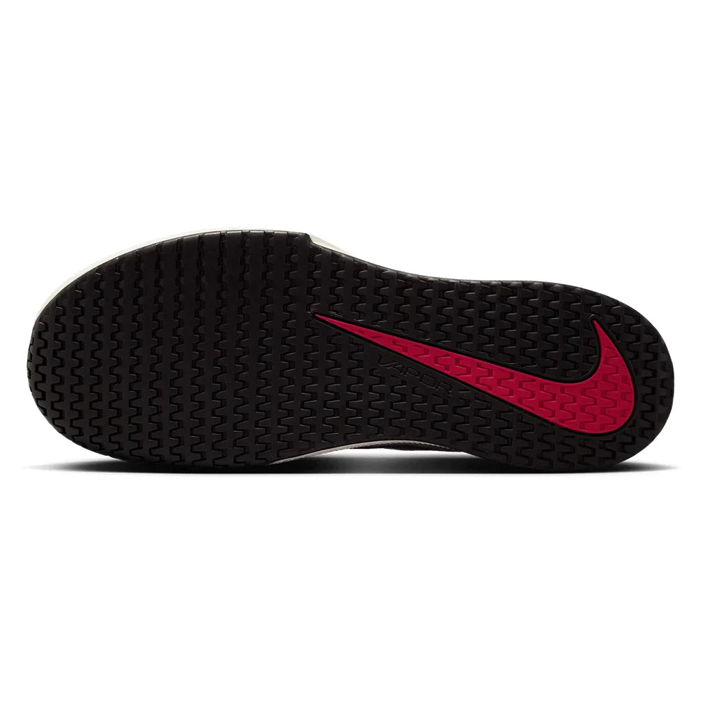 Women`s Vapor Lite 3 Tennis Shoes Pale Ivory and Rush Pink Footwear Nike