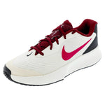 Women`s Vapor Lite 3 Tennis Shoes Pale Ivory and Rush Pink Footwear Nike