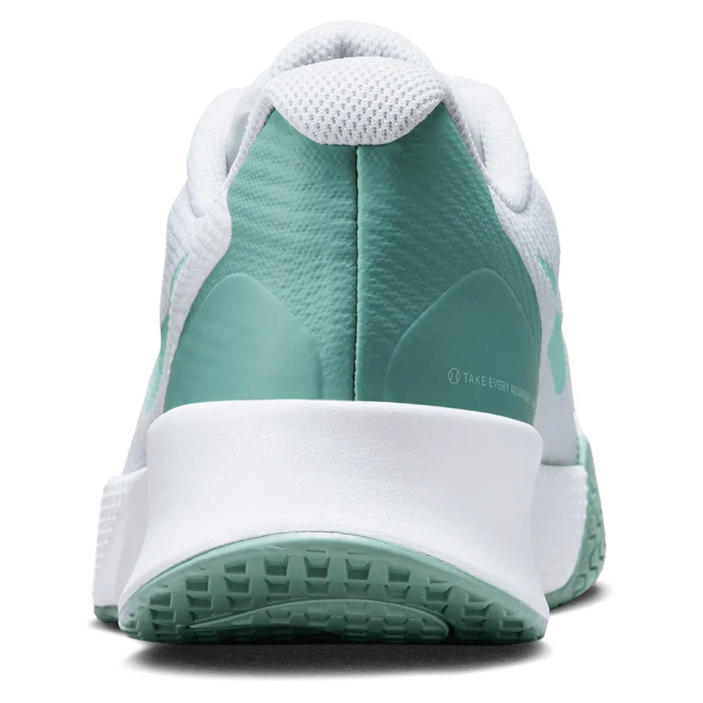 Women`s Vapor Lite 3 Tennis Shoes White and Mint Foam Footwear Nike