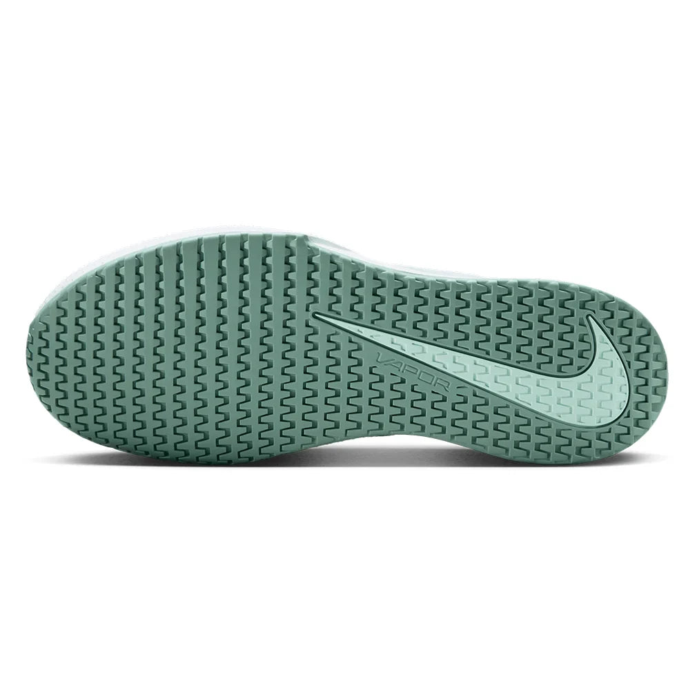 Women`s Vapor Lite 3 Tennis Shoes White and Mint Foam Footwear Nike