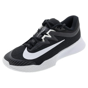 Women`s Zoom Vapor Pro 3 Tennis Shoes Black and White Footwear Nike