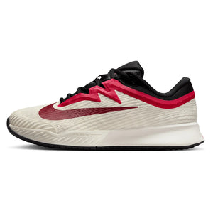Women`s Zoom Vapor Pro 3 Tennis Shoes Pale Ivory and Rush Pink Footwear Nike