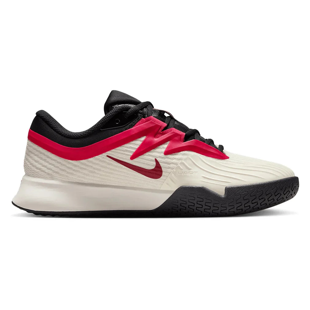 Women`s Zoom Vapor Pro 3 Tennis Shoes Pale Ivory and Rush Pink Footwear Nike