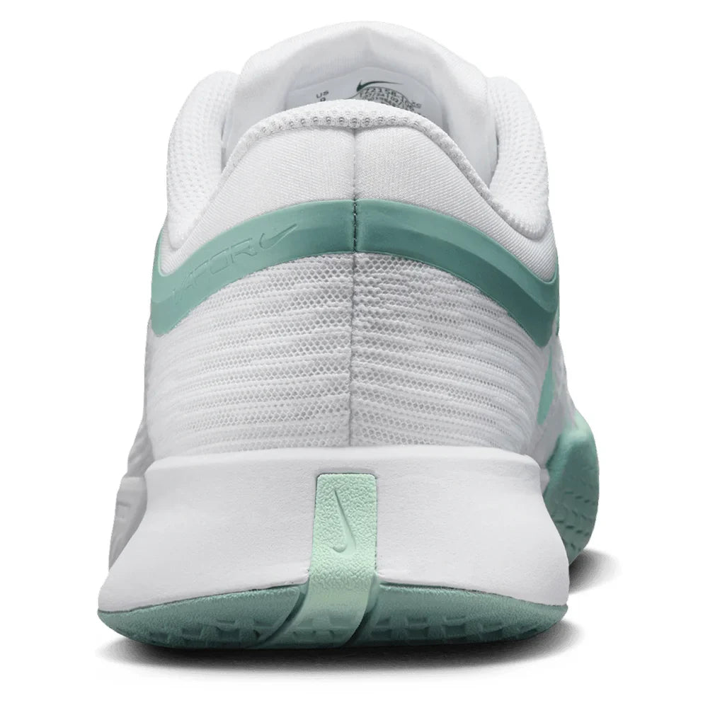 Women`s Zoom Vapor Pro 3 Tennis Shoes White and Mint Foam Footwear Nike