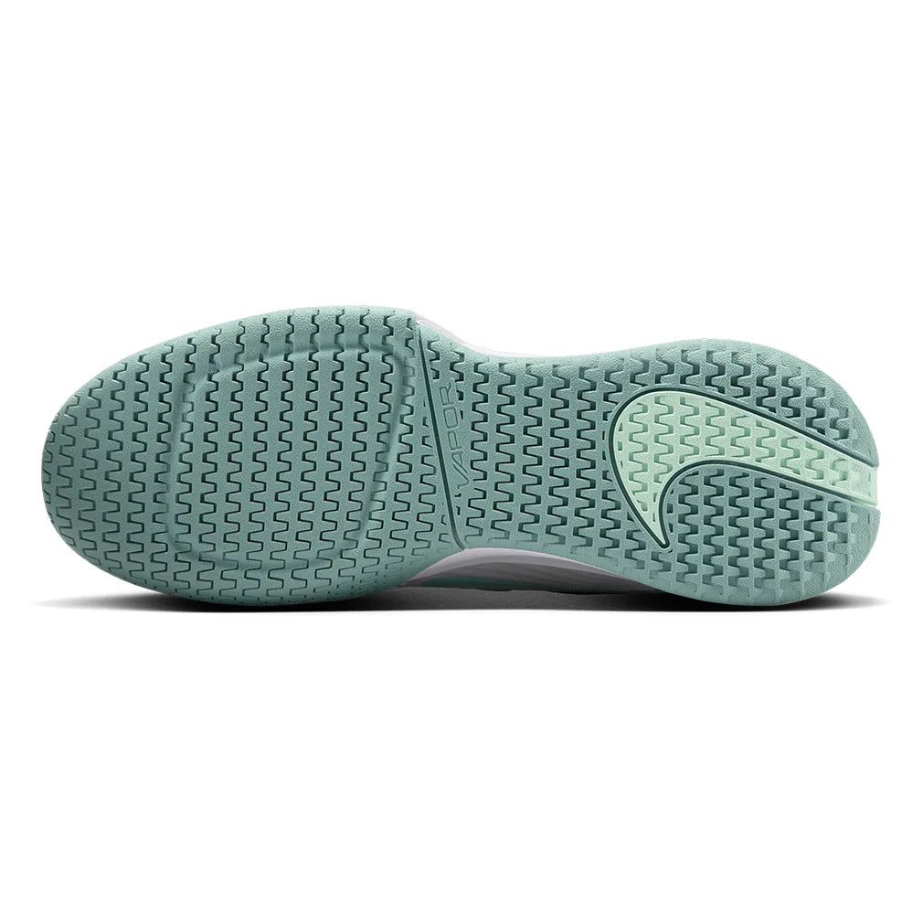 Women`s Zoom Vapor Pro 3 Tennis Shoes White and Mint Foam Footwear Nike