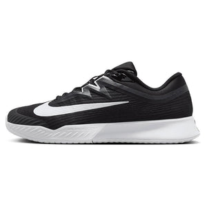 Mens Zoom Vapor Pro 3 Tennis Shoes Black and White Footwear Nike