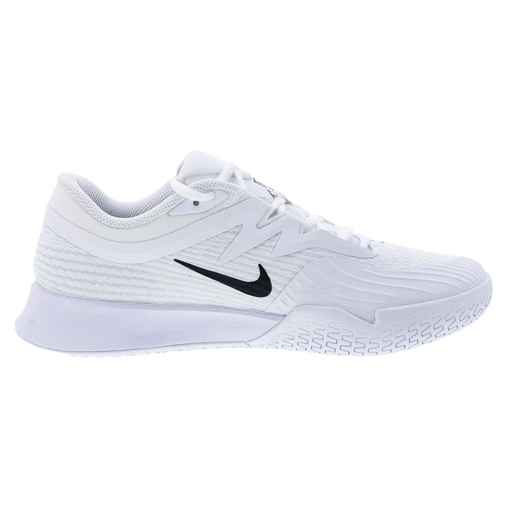 Mens Zoom Vapor Pro 3 Tennis Shoes White and Black Footwear Nike