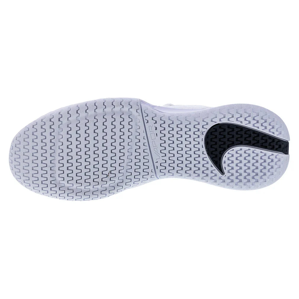 Mens Zoom Vapor Pro 3 Tennis Shoes White and Black Footwear Nike