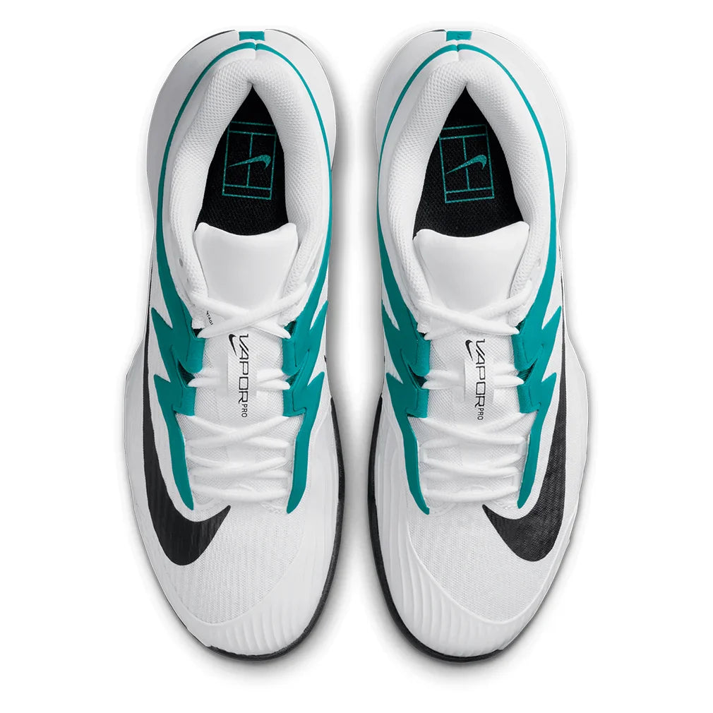 Men`s Zoom Vapor Pro 3 Tennis Shoes White and Black Footwear Nike