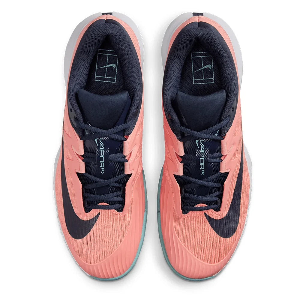 Men`s Zoom Vapor Pro 3 Tennis Shoes Apricot Agate and Obsidian Footwear Nike